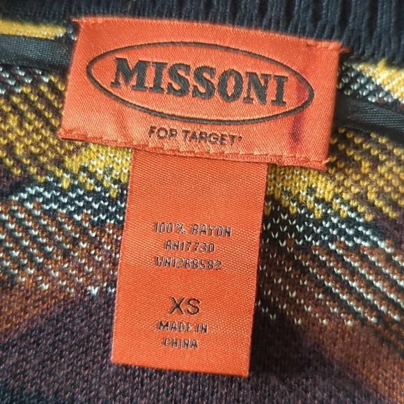 Missoni Open Front Zig Zag Cardigan - Picture 9 of 9